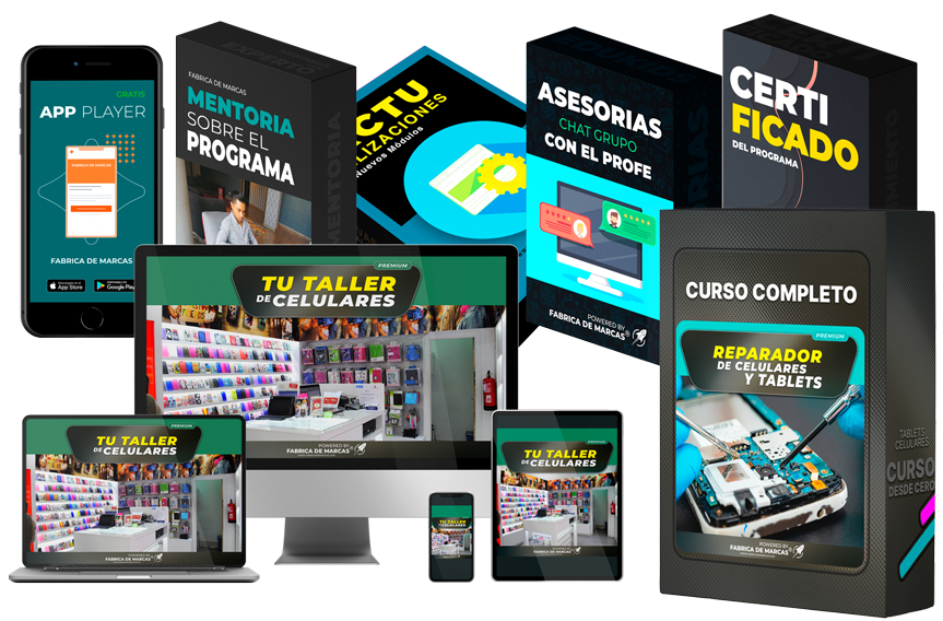 El Mejor Curso de Reparación de Celulares y iphone - Despega Ventas