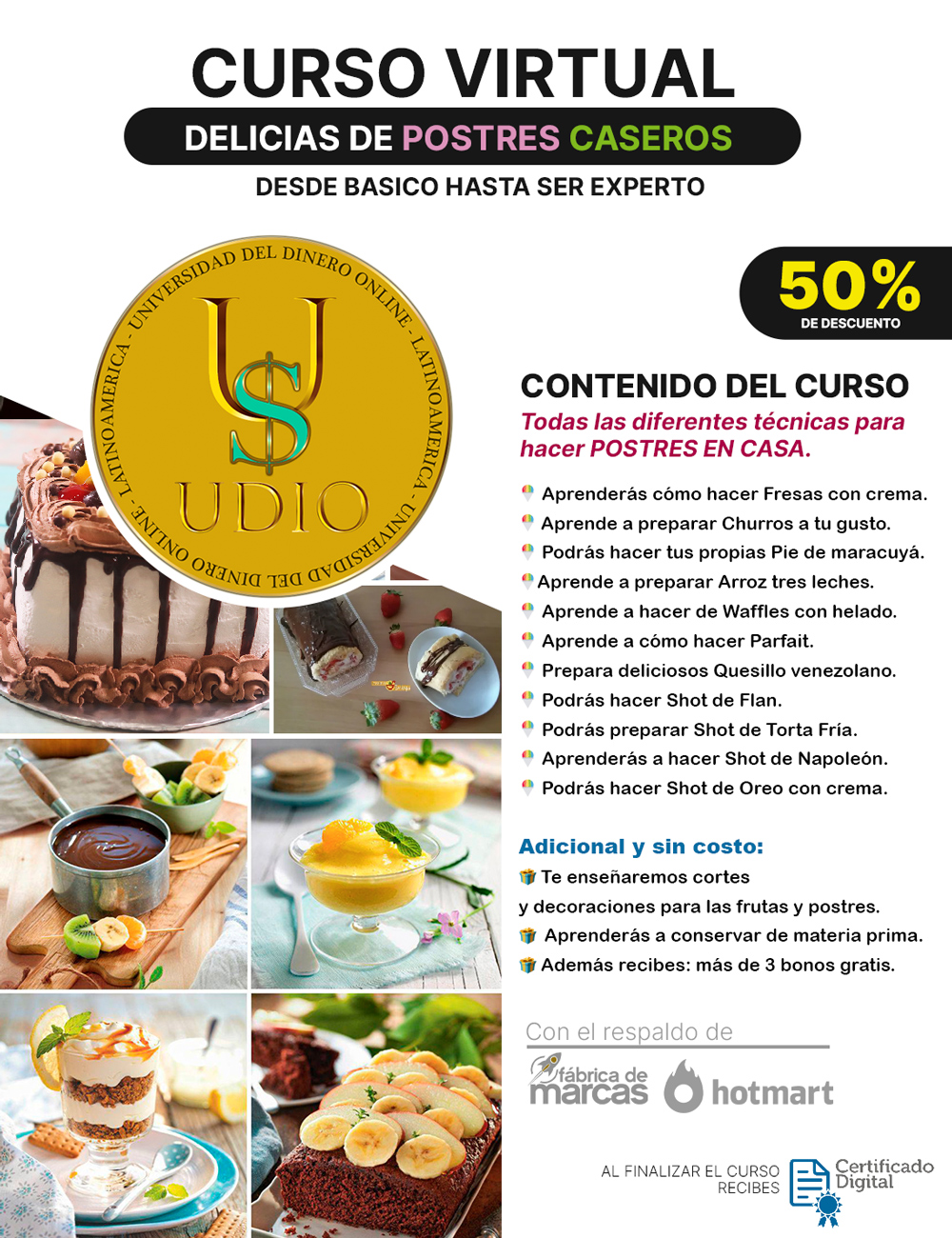 Las mejores recetas para hacer postres fáciles y rápidos